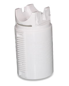 Cylinder inner white MalePan HD w/shutt-off f/sensor